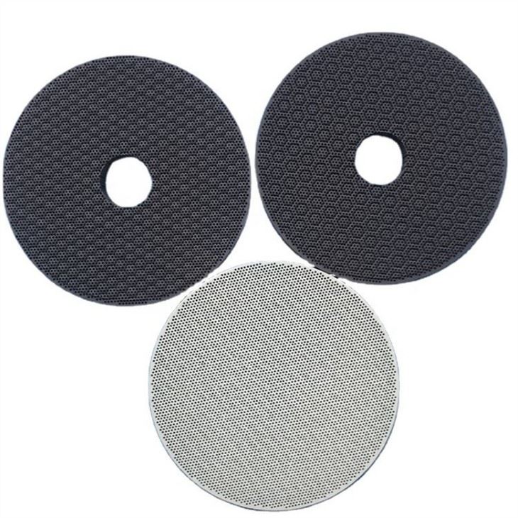 Ceramic tiles for heaters